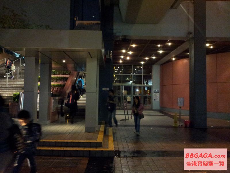 入口, 在扶手電梯旁入